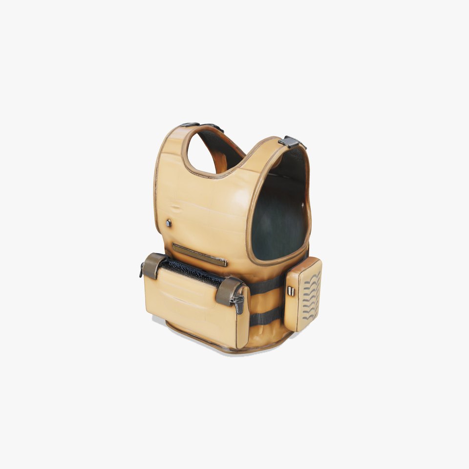 Tactical Vest D Model Pack